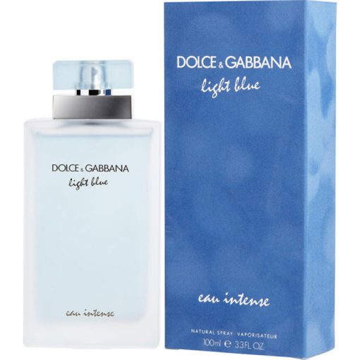عطر ادکلن دلچه گابانا لایت بلو او اینتنس زنانه Dolce Gabbana Light Blue Eau Intense