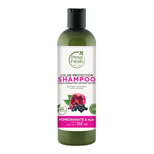 شامپو پتال فرش ارگانیک بدون سولفات موهای رنگ شده Petal Fresh Color Protection Shampoo Pomegranate & Acai