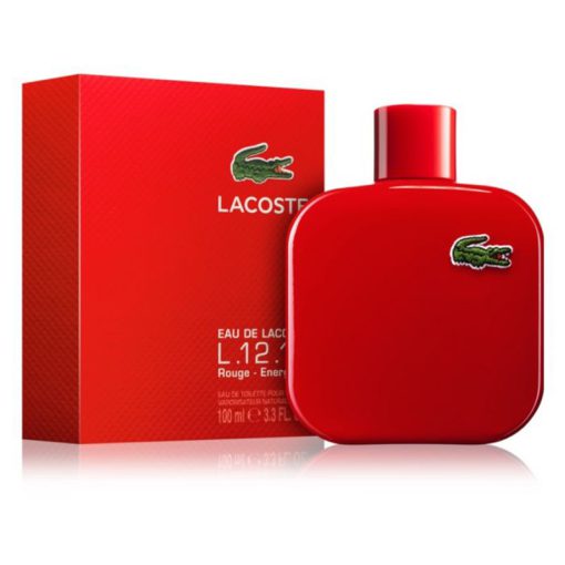 عطر ادکلن لاگوست ال.۱۲.۱۲ روژ (قرمز) LACOSTE L.12.12. Rouge