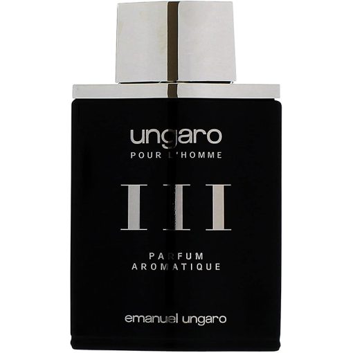 عطر ادکلن امانوئل آنگارو ۳ - نقره ای Emanuel Ungaro III aromatique