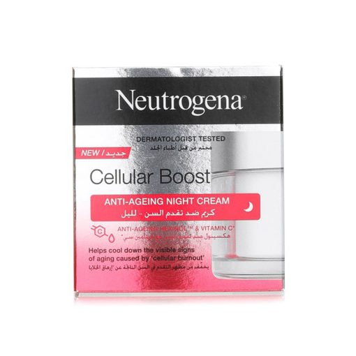 کرم شب ضد پیری و ضد چروک نیتروژنا نوتروژینا Neutrogena Cellular Boost Anti-aging Night Cream