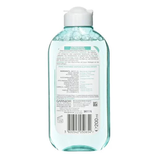 مشخصات تونر گارنیر پوست نرمال تا مختلط Garnier Skin Active Tonique Normal to Combination
