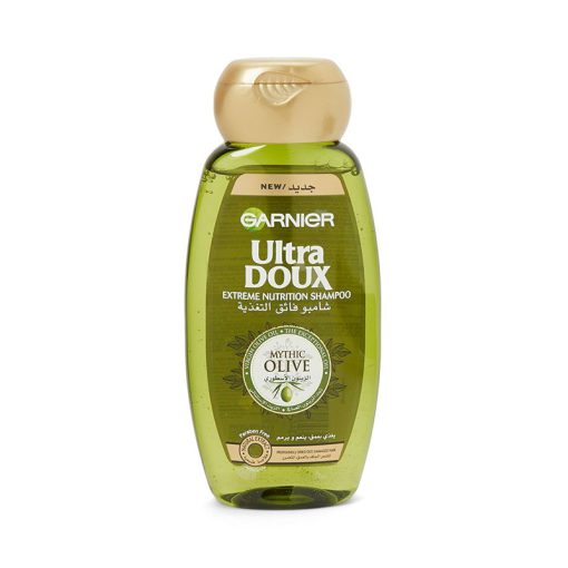 شامپو گارنیه-گارنیر زیتون اولترا دوکس مغذی و ترمیم کننده Garnier Ultra Doux Olive Mythique Intensely Nourishing Shampoo