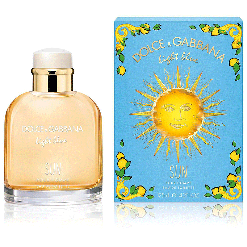 dolce gabbana light blue sun pour homme