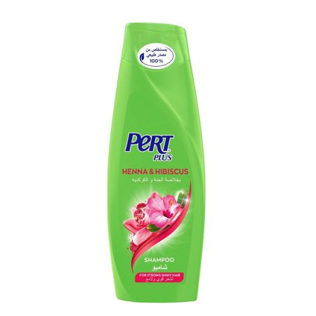 شامپو پرت پلاس تقویت کننده حنا و گل ختمی Pert Plus Shampoo With Henna and Hibiscus For All Hairs