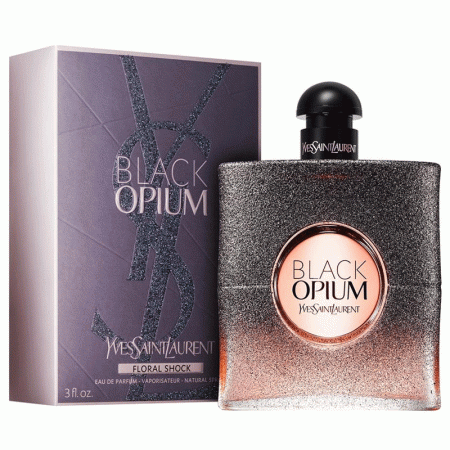 عطر ادکلن ایو سن لورن بلک اوپیوم فلورال شوک Yves Saint Laurent Black Opium Floral Shock