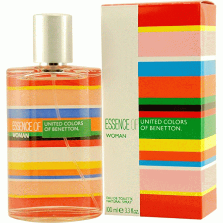 عطر ادکلن بنتون اسنس آف یونایتد کلورز زنانه Benetton Essence of United Colors Woman