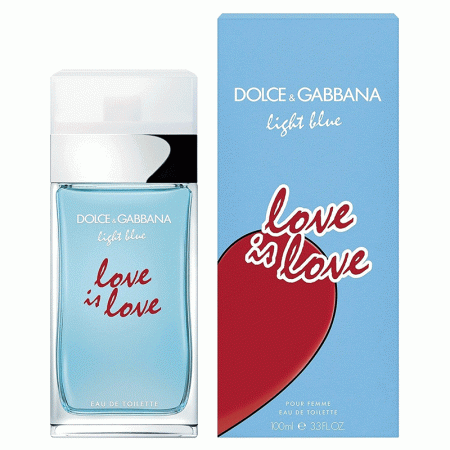 عطر ادکلن دولچه گابانا لایت بلو لاو ایز لاو پور فم زنانه Dolce Gabbana Light Blue Love Is Love Pour Femme
