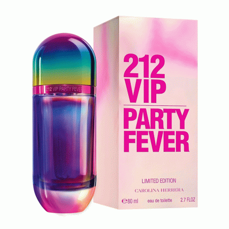عطر ادکلن کارولینا هررا 212 وی آی پی پارتی فور زنانه Carolina Herrera 212 VIP Party Fever