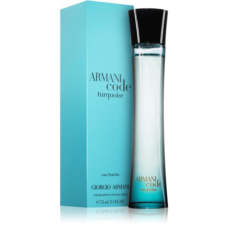 code turquoise armani