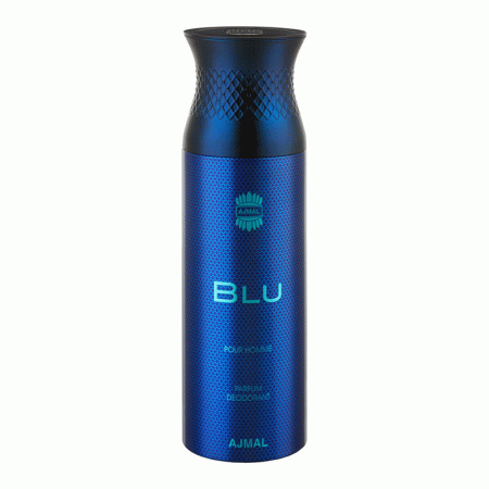اسپری اجمل دئودورانت آبی مردانه Ajmal Blu Perfume Deodorant 200ml for men