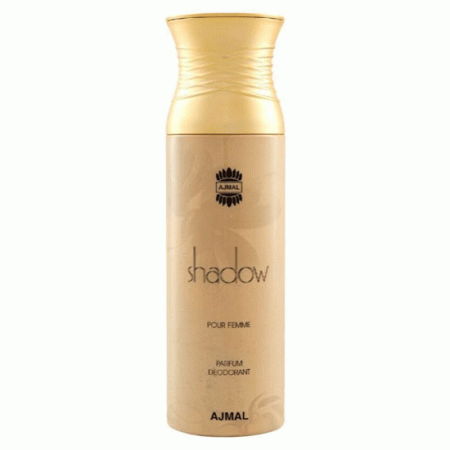 اسپری اجمل دئودورانت شادو مردانه AJMAL Shadow Homme Deodorant 200 ml Spray For Men