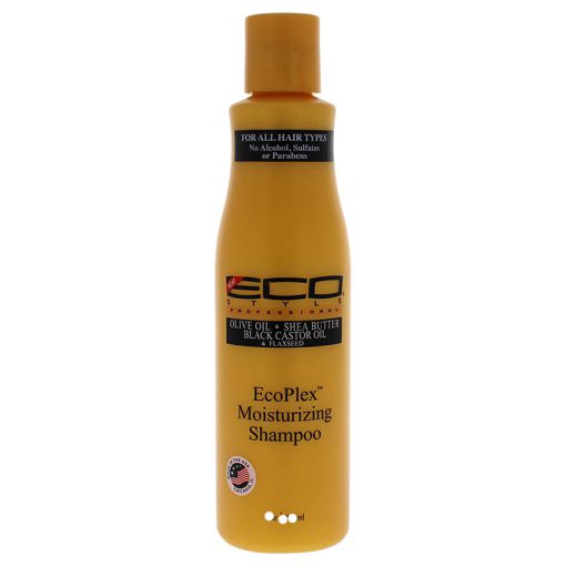 شامپو اکو استایل مخصوص موهای فر ECOCO Eco style ecoplex moisturizing shampoo
