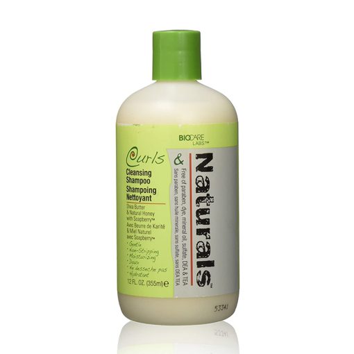 شامپوی تمیزکننده موهای فر طبیعی بیو کر Bio Care Labs Curls & Naturals Cleansing Shampoo