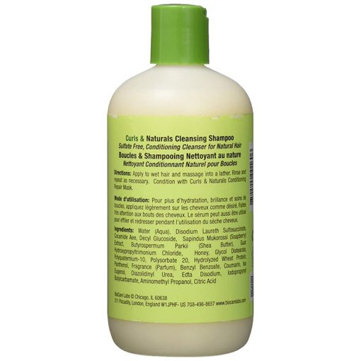 شامپوی تمیزکننده موهای فر طبیعی بیو کر Bio Care Labs Curls & Naturals Cleansing Shampoo