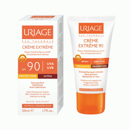 ضد آفتاب رنگی اوریاژ SPF90 اکستریم اورجینال Uriage Cream Extreme SPF90 Cream 50ML