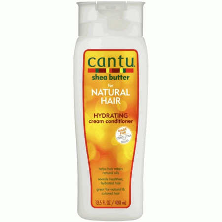 نرم کننده-کاندیشنر شی باتر داخل حمام موهای فر کانتو Cantu Shea Butter Hydrating Cream Conditioner