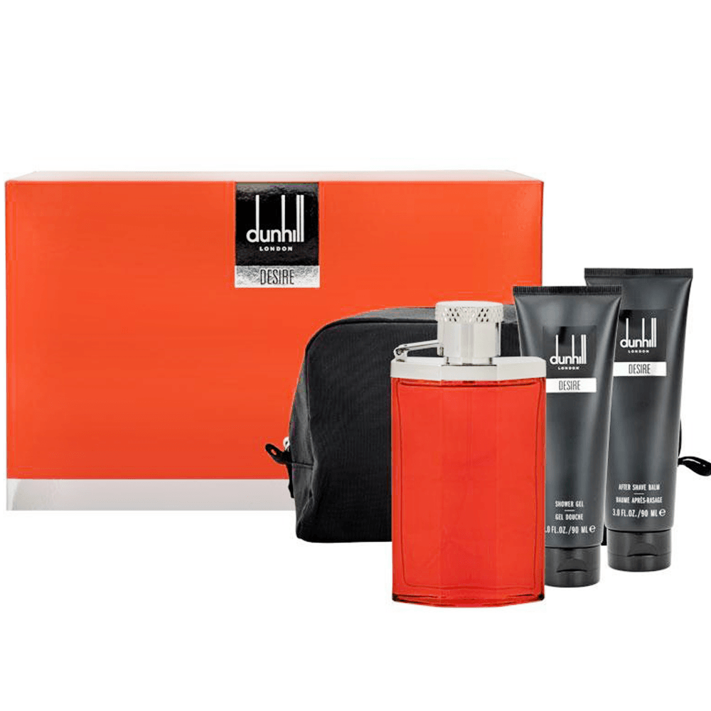 dunhill desire red gift set