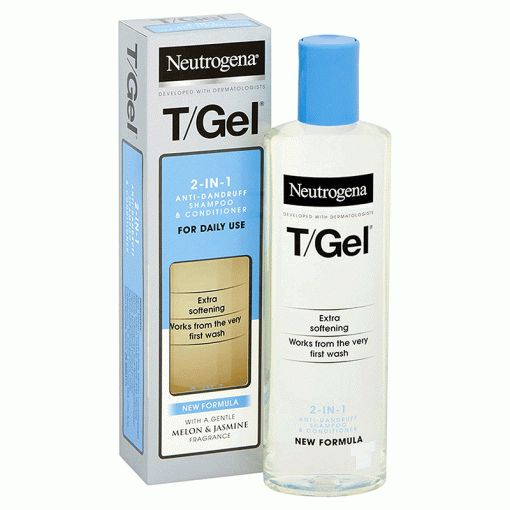 شامپو و نرم کننده ضد شوره نیتروژنا-نوتروژنا NEUTROGENA T/Gel 2-in-1 Anti-Dandruff Shampoo & Conditioner