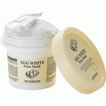 ماسک منافذ سفیده تخم مرغ اسکین فود Skin Food Egg White Pore Mask 125 g