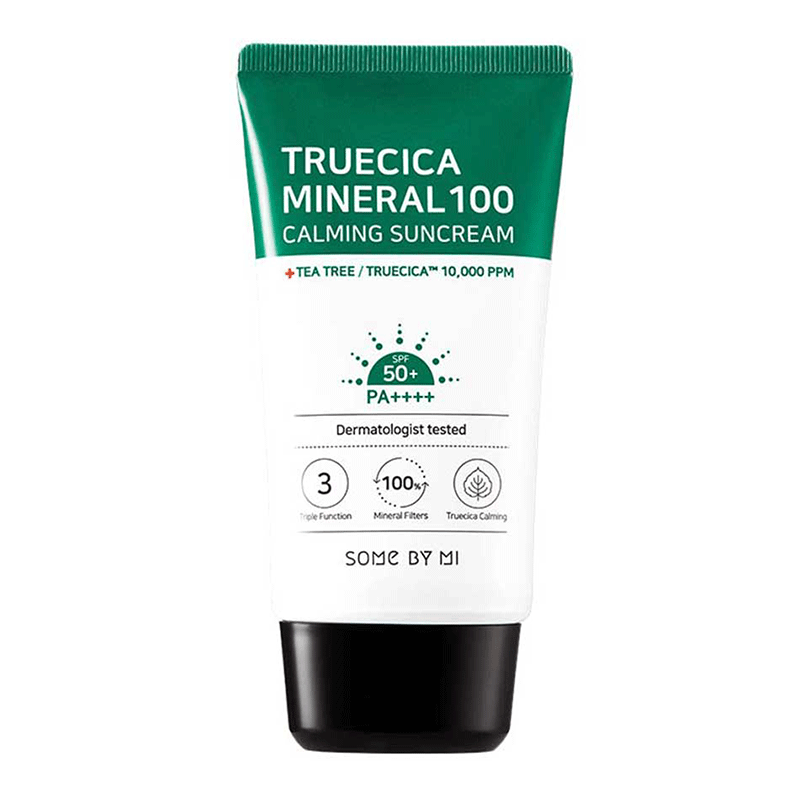 some by mi truecica mineral 100 calming sun cream spf50