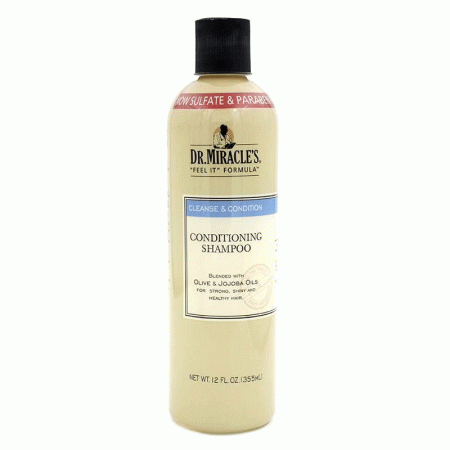 شامپو تمیز کننده و شفاف کننده دکتر میراکلز Dr. Miracles Cleanse and Condition Shampoo 355ml
