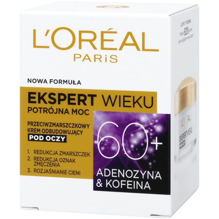 کرم ضد چروک دور چشم لورال L'OREAL Age Expert Triple Power Anti-Wrinkle Eye Cream +60
