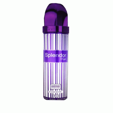 اسپری دئودورانت اسپلندور بنفش سریس Seris Splendor Purple Deodorant Body Spray 200ml