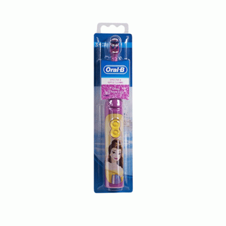 مسواک باتری دار کودکانه اورال بی مدل دخترانه Oral-B Disney Princess battery powered kids toothbrush