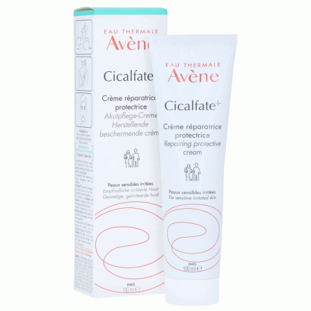 کرم ترمیم کننده سیکالفیت آون برای پوست های حساس و تحریک شده Avene Cicalfate Repairing Protective Cream For Sensitive Irritated Skin 40ml