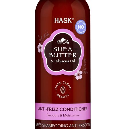 HASK Shea Butter & Hibiscus Oil Anti-Frizz Shampoo 355 mL