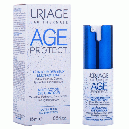 کانتور دورچشم چند کاره ضدچروک اوریاژ Uriage Age Protect Multi-Action Eye Contour 15ml