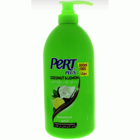 شامپو ضدشوره پرت پلاس نارگیل و لیموی Pert Plus Coconut and Lemon anti-dandruff Shampoo300ml
