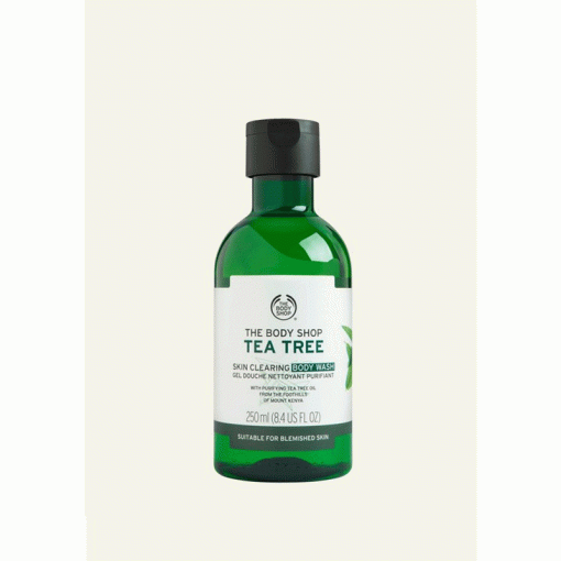 شستشوی بدن درخت چای بادی شاپ The Body Shop Tea Tree Skin Clearing Body Wash 250ml