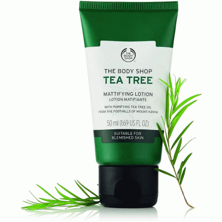 لوسیون مات کننده درخت چای بادی شاپ The Body Shop Tea Tree Mattifying Lotion 50ml