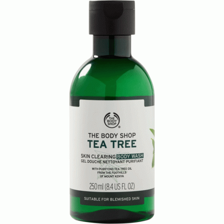 ژل شستشوی بدن درخت چای بادی شاپ The Body Shop Tea Tree Skin Clearing Body Wash 250ml