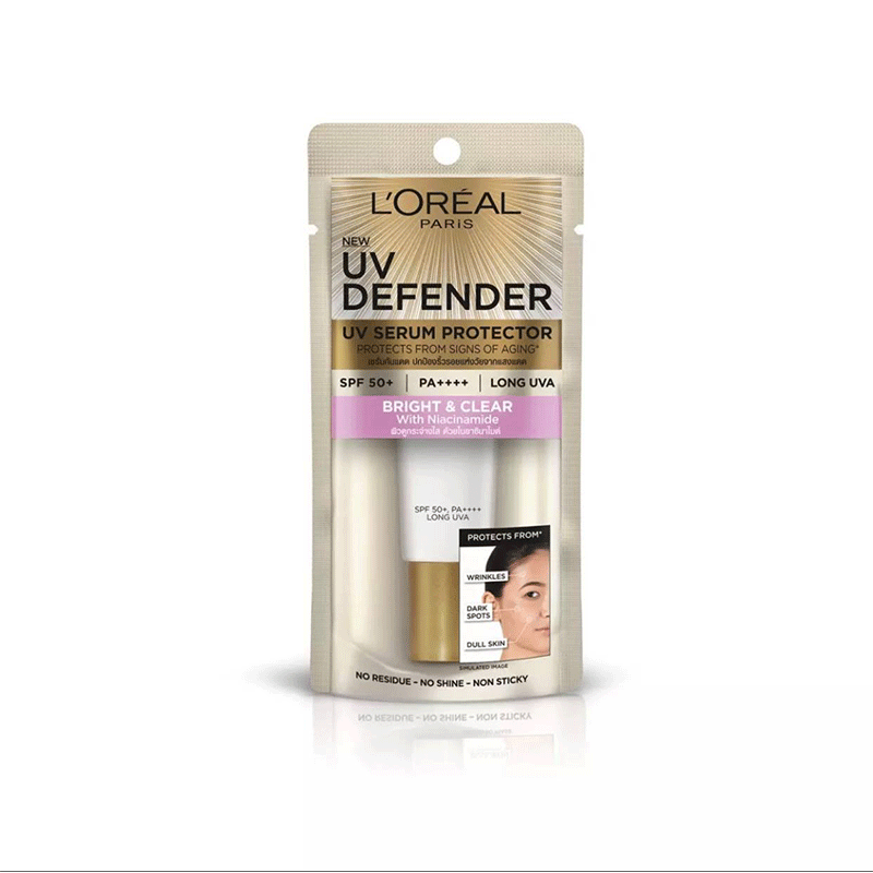 loreal uv defender uv serum protector