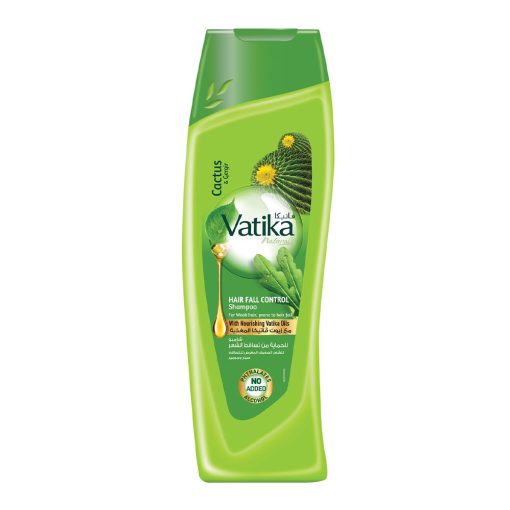 شامپو تقویت کننده مغذی موی کاکتوس واتیکا Vatika Cactus Gergir Hair Fall Control Shampoo 400ml