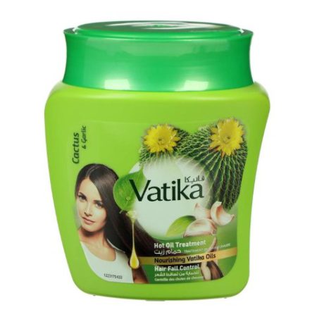 کرم حالت دهنده تقویت کننده و ضخیم کننده موی کاکتوس واتیکا Vatika Hair Fall Control Cactus Hot Oil Treatment 1kg