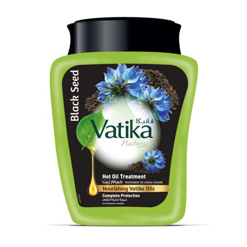 کرم حالت دهنده و ضد شوره ی موی سیاه دانه ی واتیکا Dabur Vatika Naturals Black Seed Deep Conditioning Hair Mask 1kg