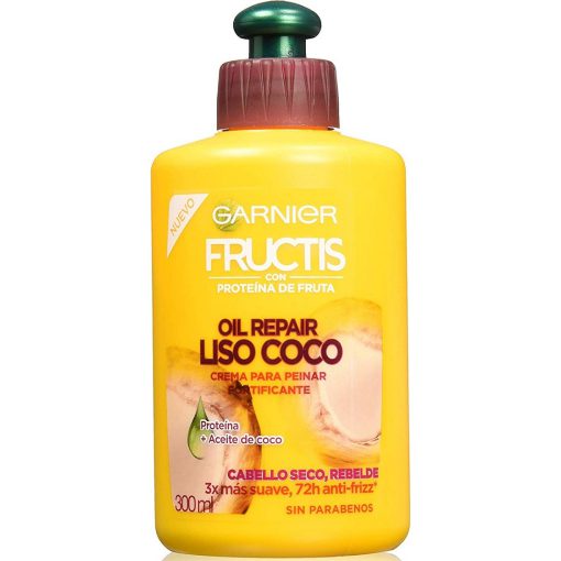 کرم صاف کننده و ضد وز گارنیر_گارنیه Garnier Fructis Liso Coco 300ml