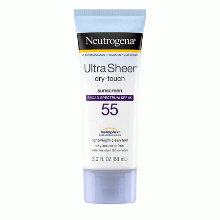 کرم ضدآفتاب اولترا شیر Neutrogena Ultra Sheer Dry Touch Sunscreen SPF 55 88ml