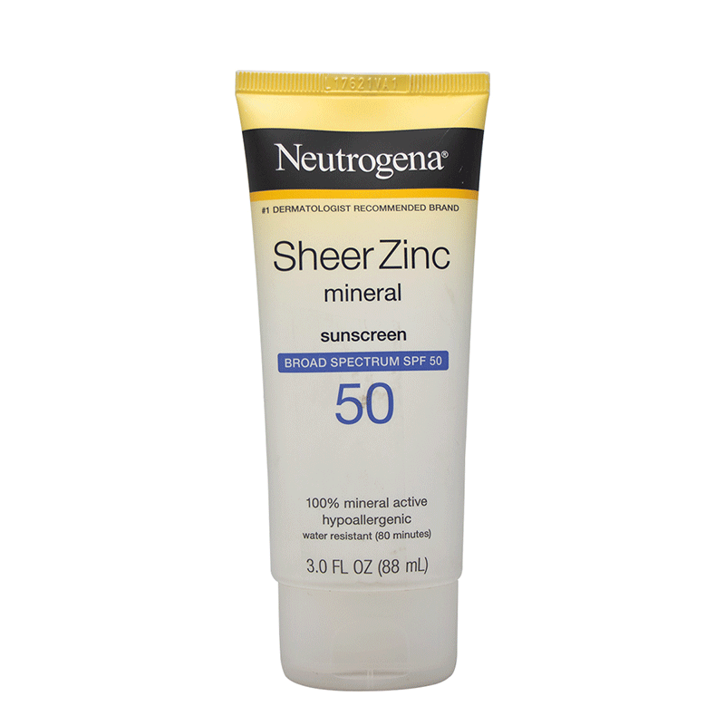 neutrogena sheer zinc mineral