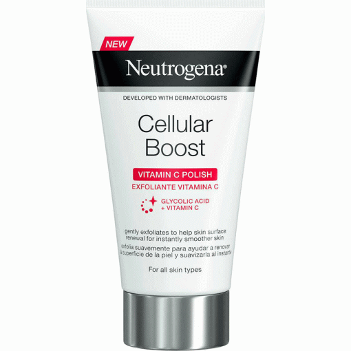 کرم لایه بردار ویتامین C سلولار بوست نیتروژنا Neutrogena Cellular Boost Vittamine C Polish Cream 75ml