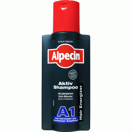 شامپو آلپسین اکتیو برای موهای معمولی Alpecin Active Shampoo for normal hair 250ml