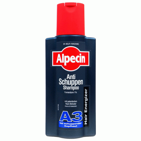 شامپو اکتیو A3 ضد شوره آلپسین Alpecin Active A3 anti-dandruff shampoo 250 ml