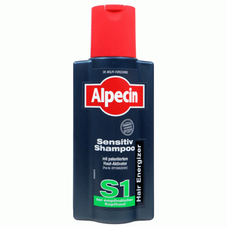 شامپو سنسیتیو S1 برای پوست سر حساس آلپسین Alpecin S1 Sensitive Shampoo 250 ml