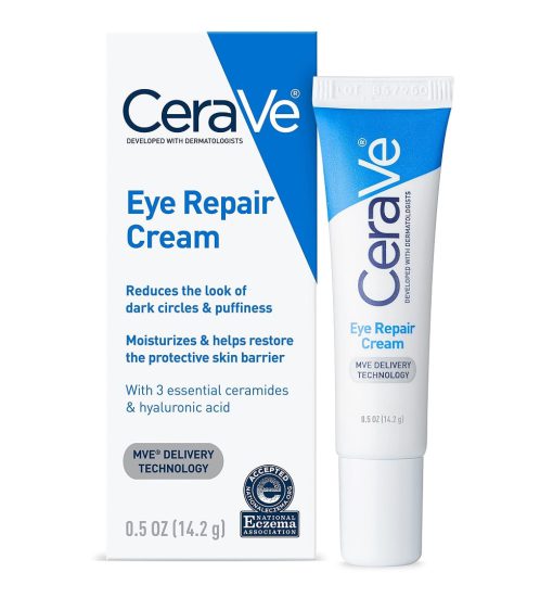 کرم دور چشم ترمیم کننده و روشن کننده سراوی CeraVe Eye Repair Cream, 14.2 g
