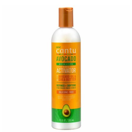 کرم مرطوب کننده وآبرسان موی فر کانتو Avocado Hydrating Curl Activator Cream