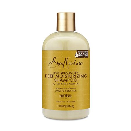 شامپو شی باتر شی مویسچر SheaMoisture Raw Shea Butter Deep Moisturizing Shampoo